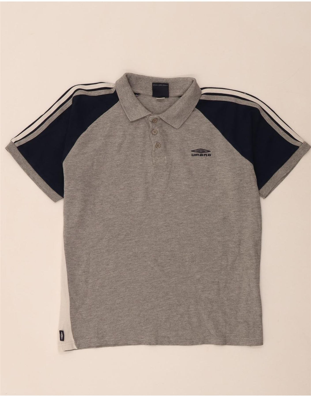 Umbro muška polo majica srednje sive boje, pamuk