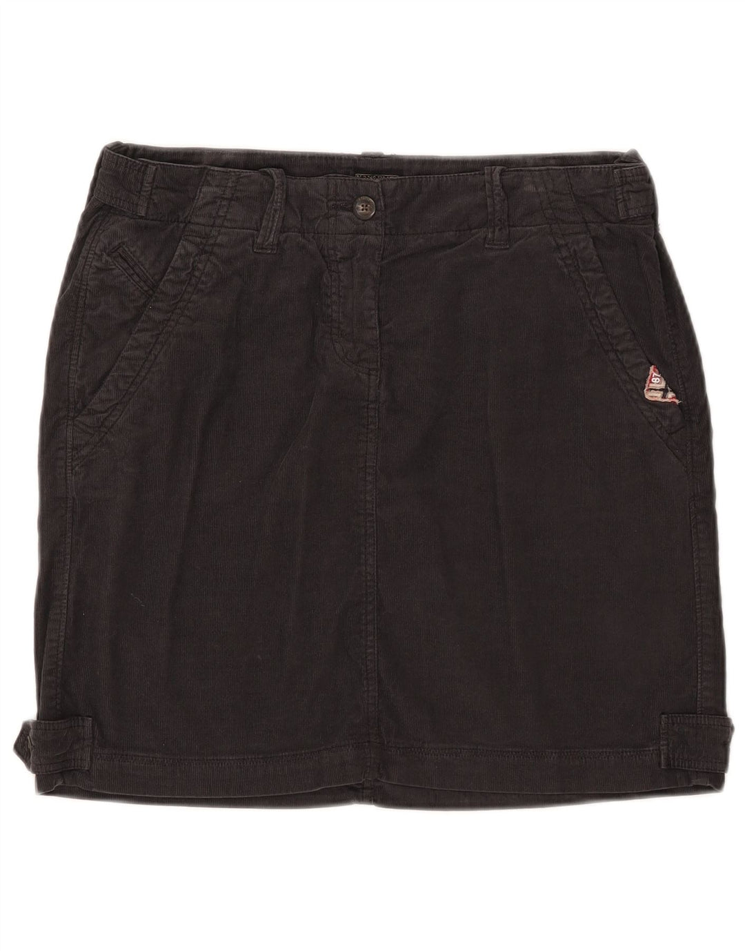 NAPAPIJRI Ženska geografska suknja od samta IT 44 srednje W32 crni pamuk