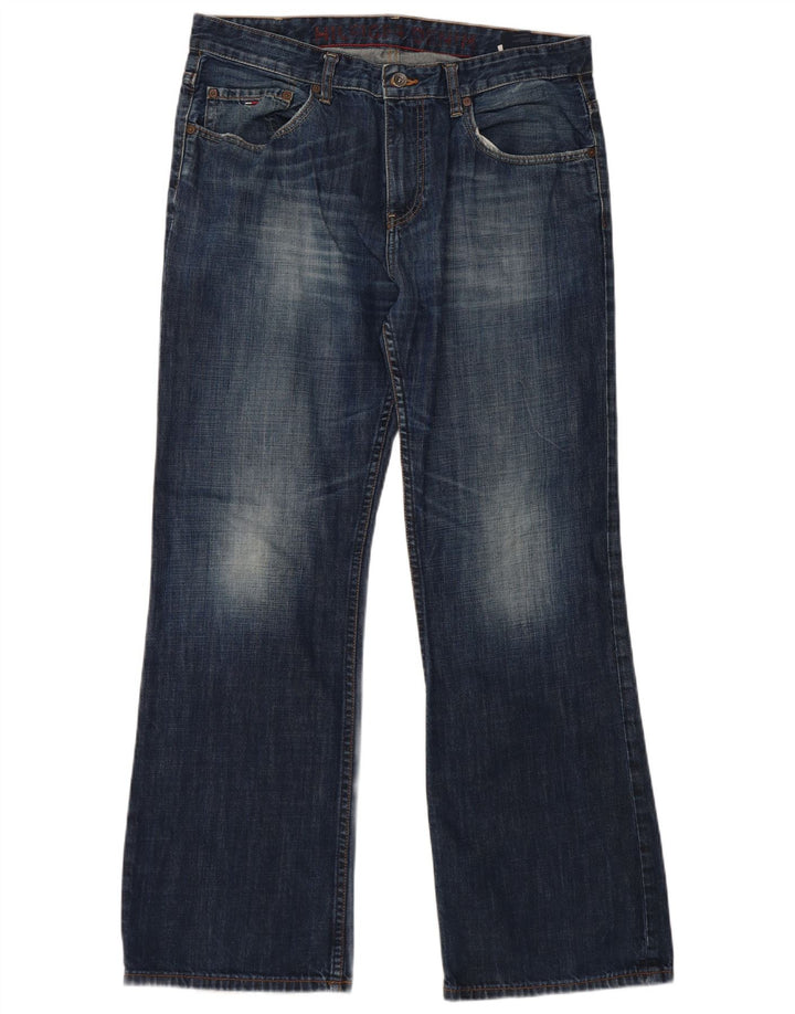 Muške traperice Tommy Hilfiger Bootcut W36 L32 tamnoplavi pamuk