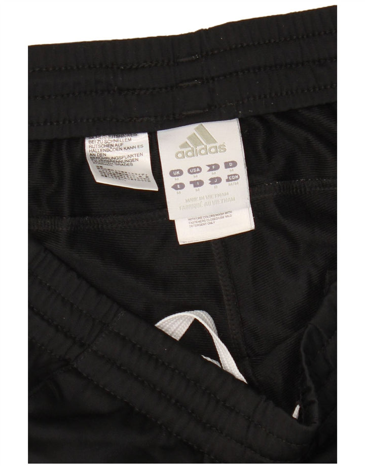 Adidas muške trenirke srednje crne poliesterske hlače