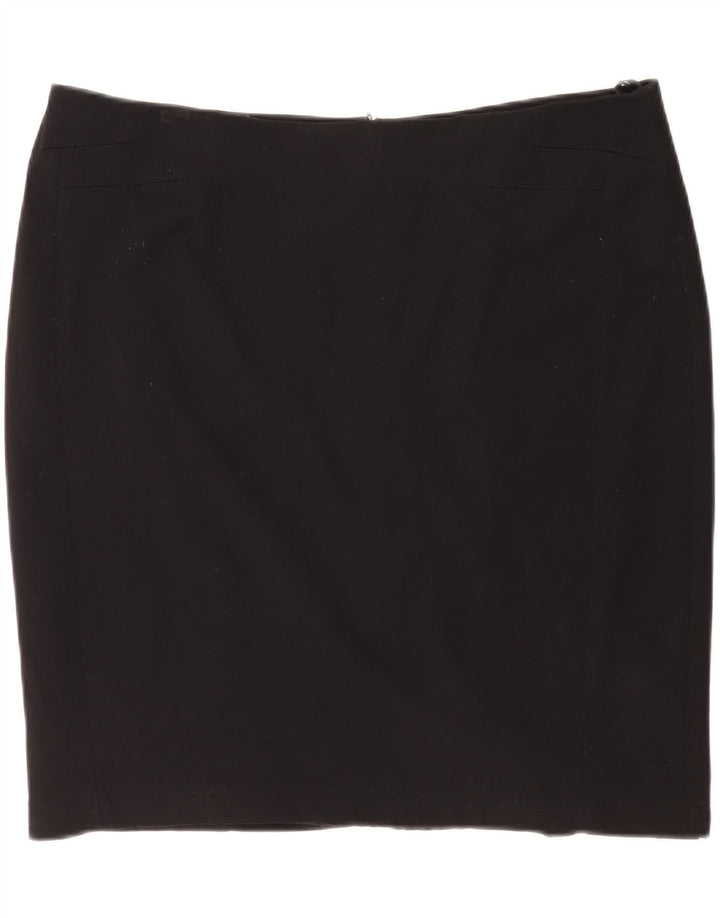 Marks & Spencer ženska pencil suknja UK 20 2XL W38 crni poliester