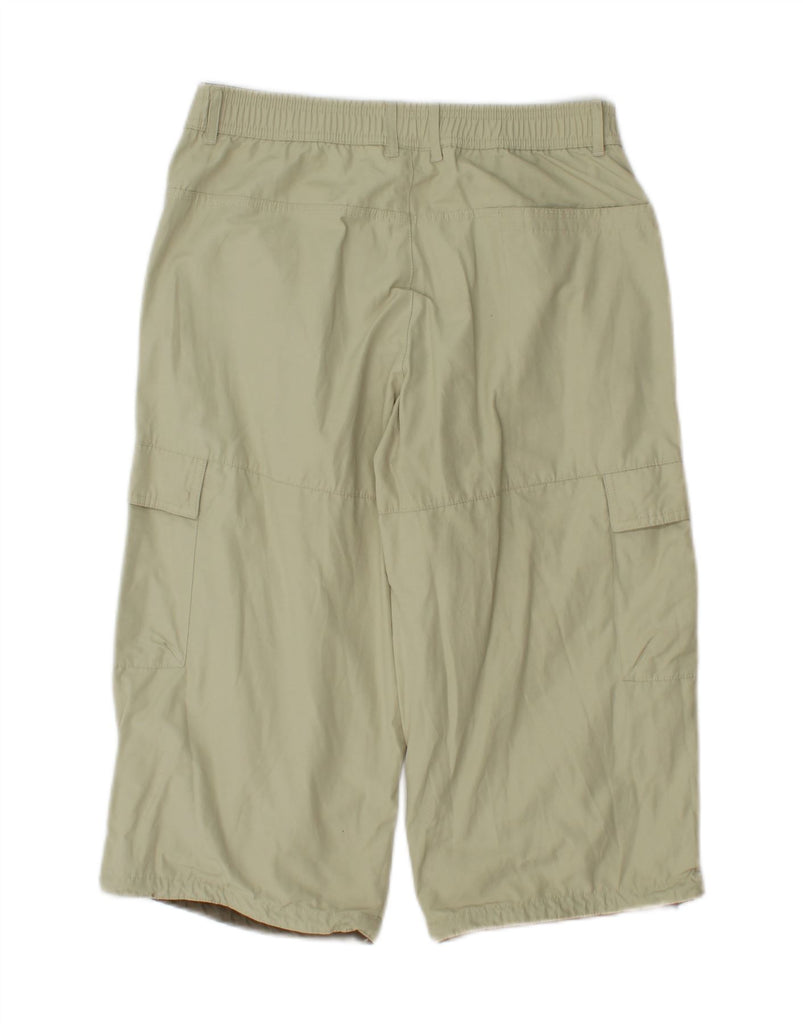 ADIDAS Womens Graphic Capri Cargo Trousers XS W28 L18 Green Polyester Vintage Adidas and Second-Hand Adidas from Messina Hembry 