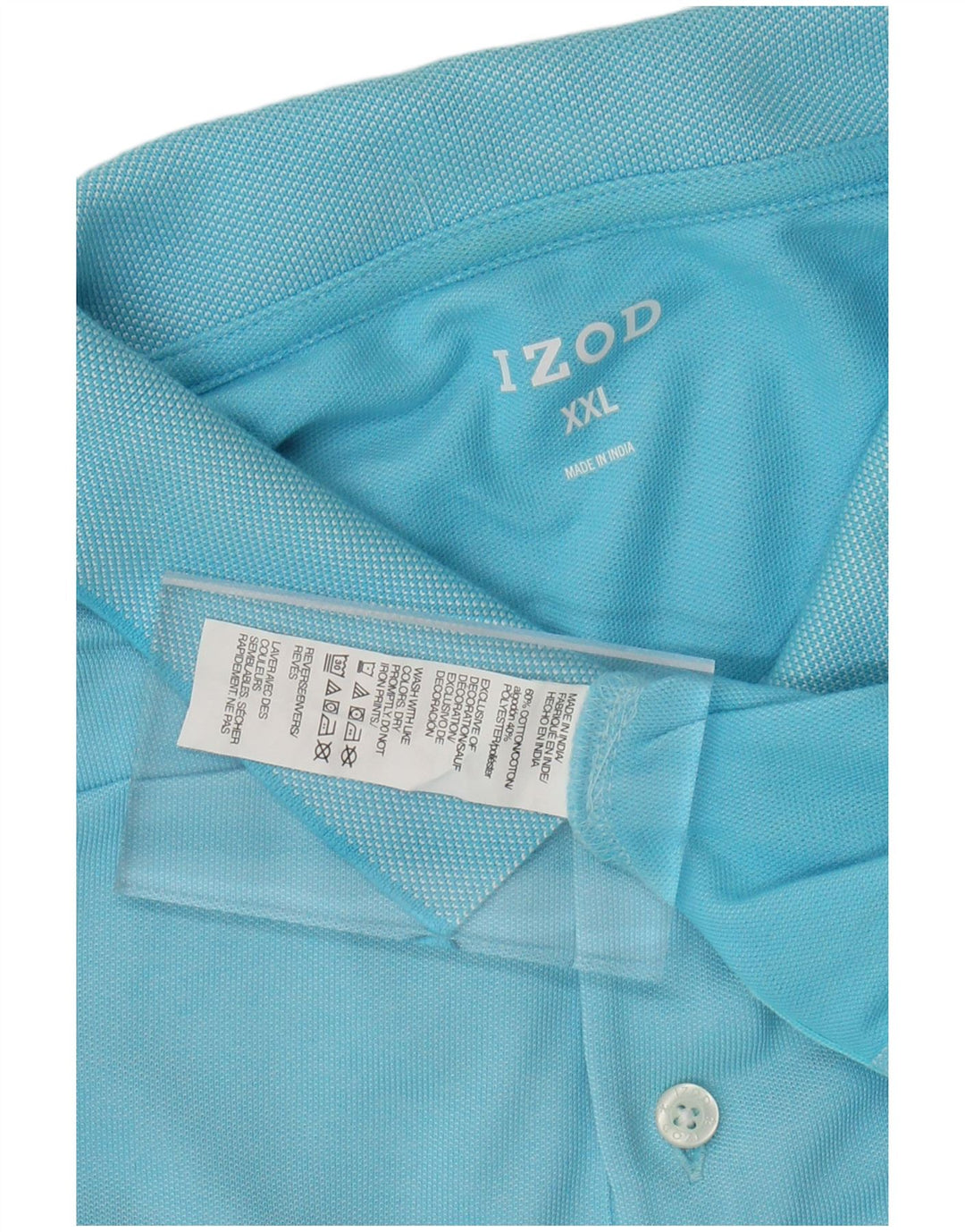 IZOD muška polo majica 2XL plavi pamuk