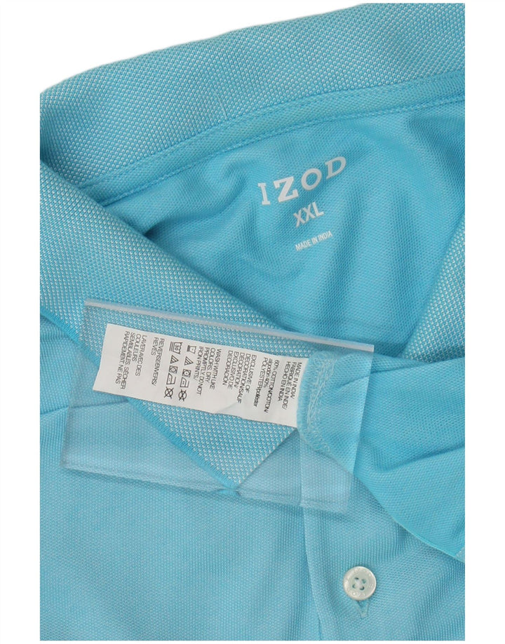 IZOD muška polo majica 2XL plavi pamuk