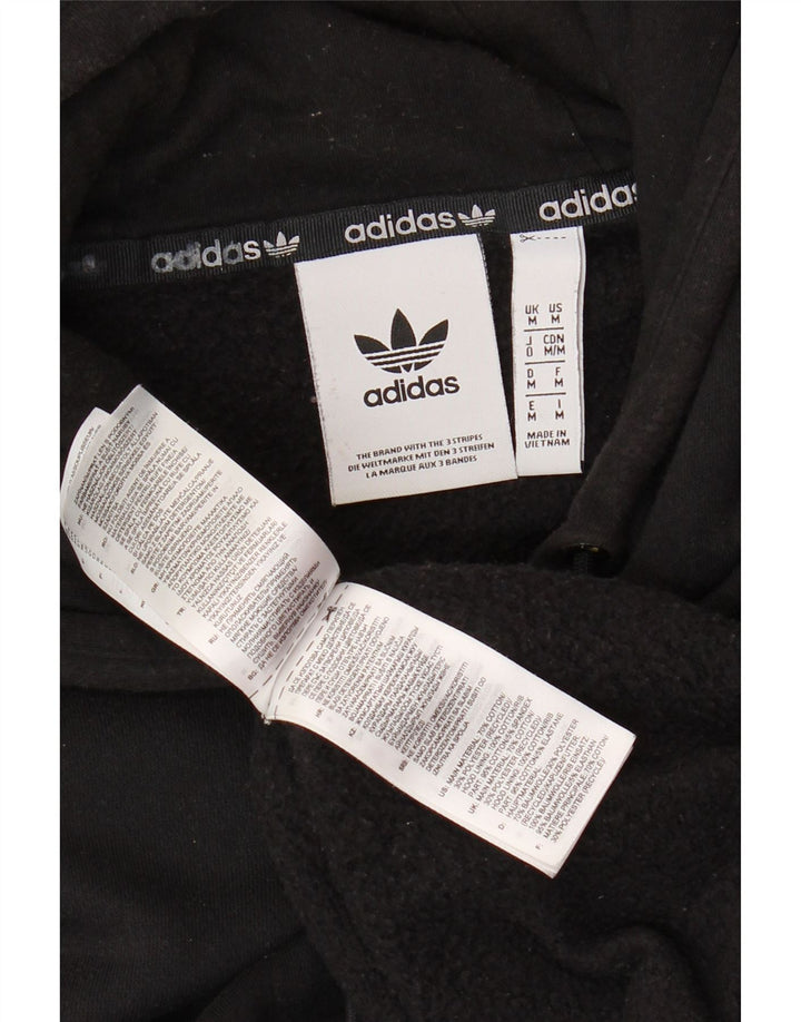ADIDAS muška majica s kapuljačom Srednje crni pamuk