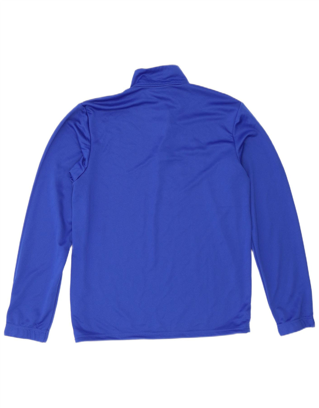 Adidas muška trenirka Aeroready zip izrez i gornji dio trenirke srednje plave boje od poliestera