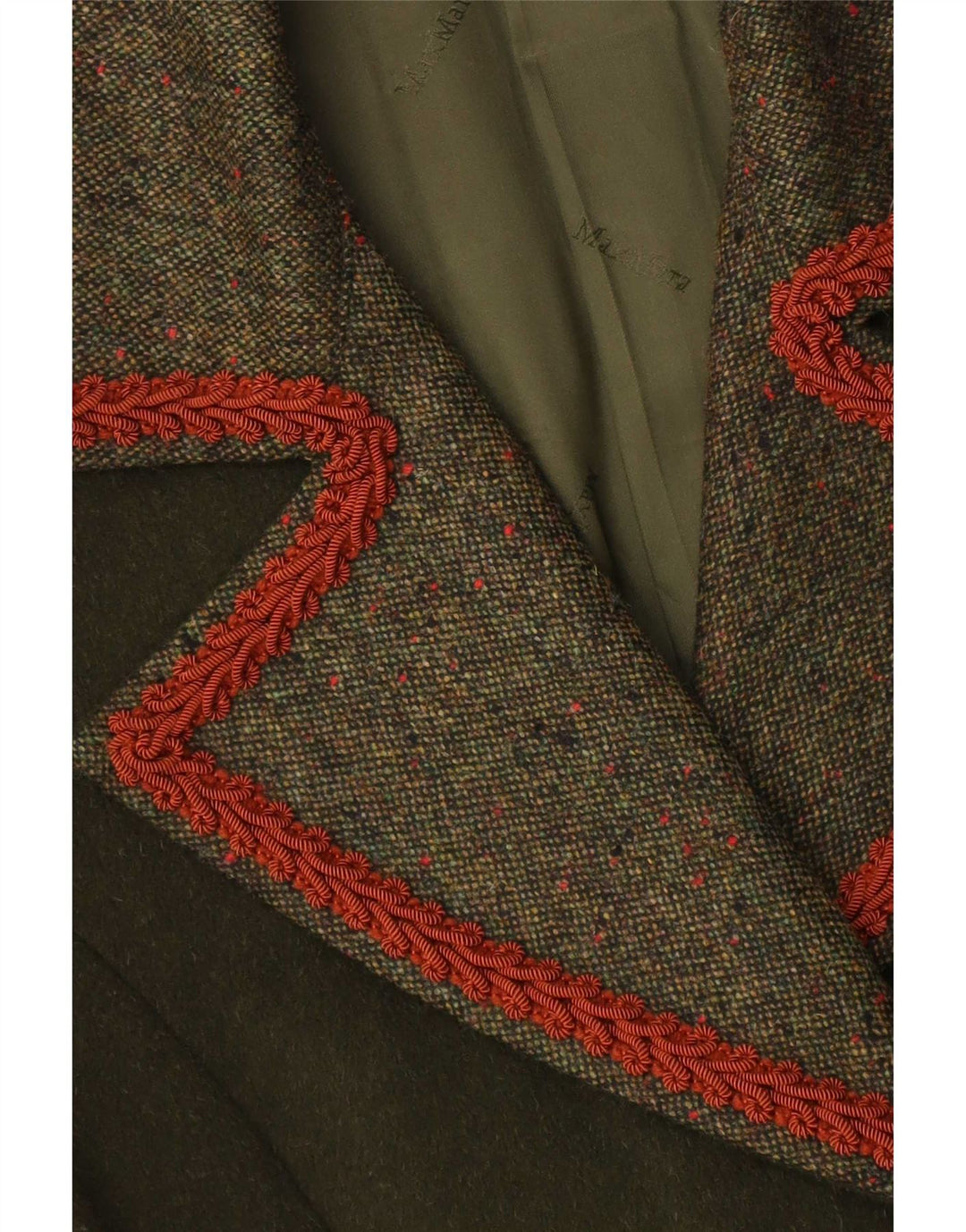 Vintage ženski kaput UK 14 Medium Green Classic