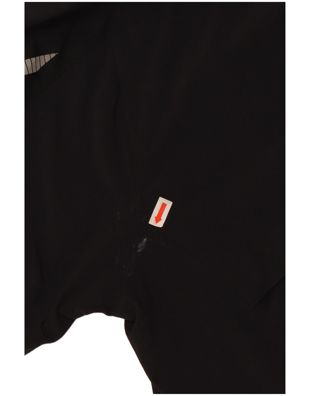 ADIDAS Mens Tracksuit Top Jacket Large Black Nylon