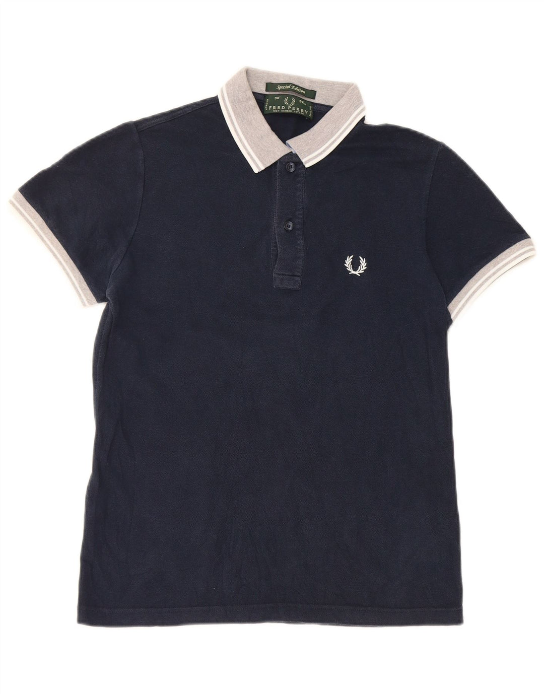 Fred Perry muška polo majica Mala tamnoplava pamuk