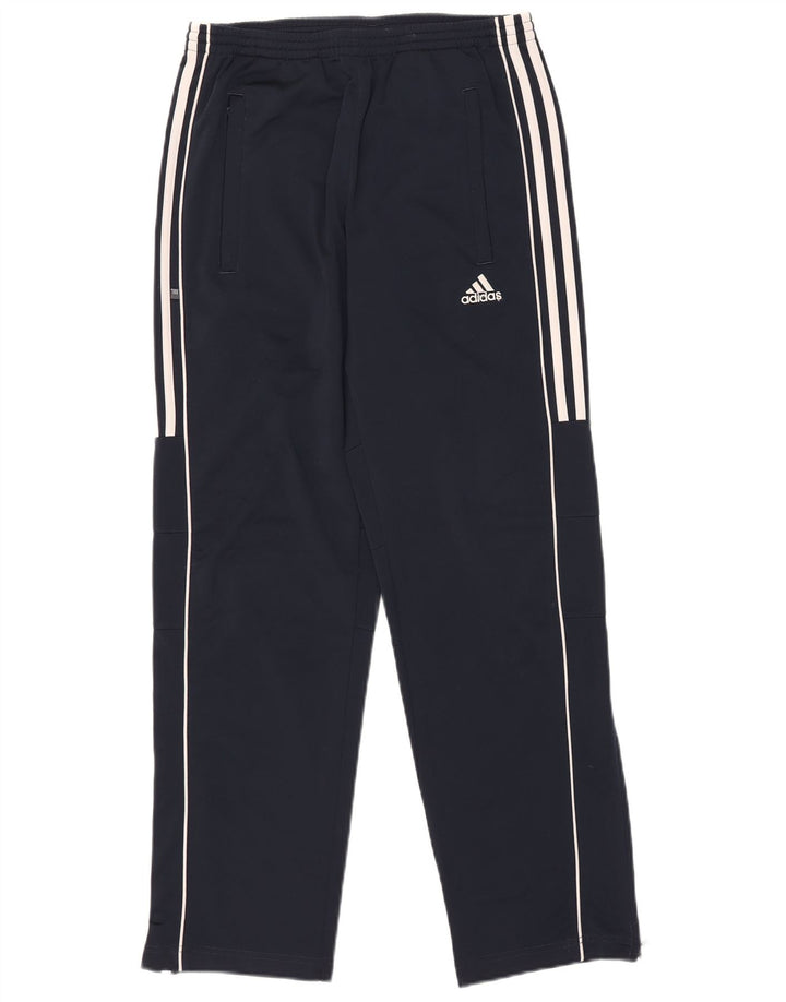 Adidas Hlače za trenirku za dječake 13-14 godina tamnoplave poliesterske