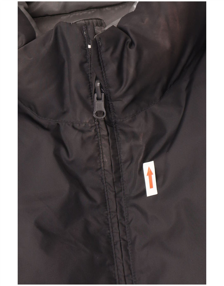 Champion muška reverzibilna podstavljena jakna UK 40 velika crna poliamidna