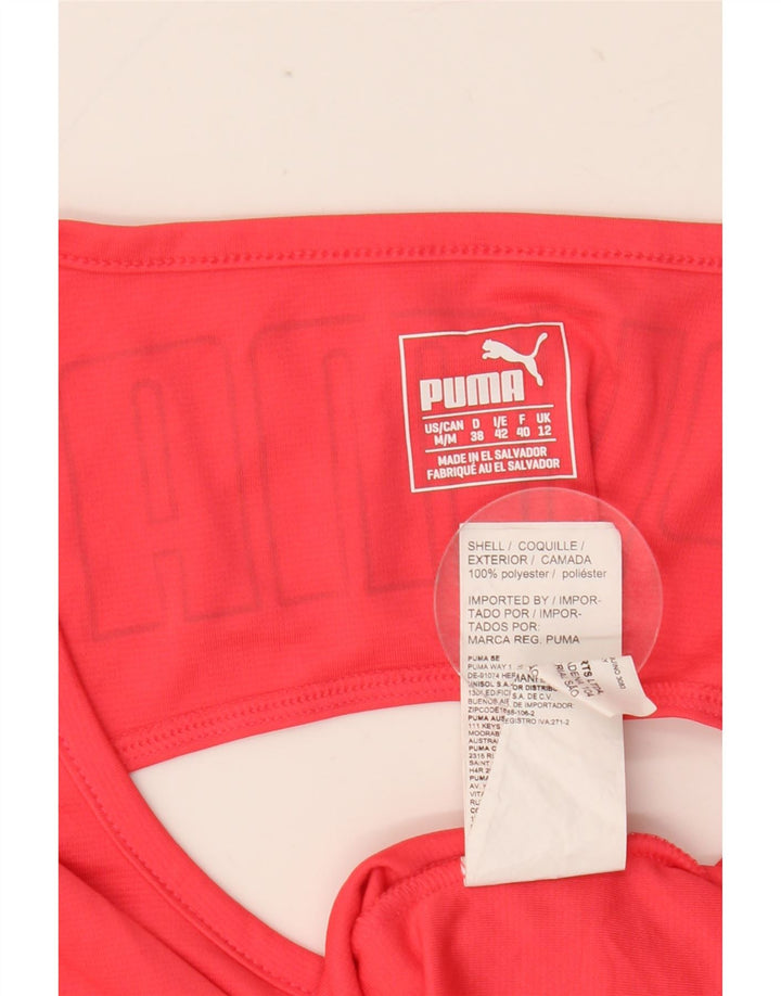 PUMA Ženska majica kratkih rukava s grafičkim motivima UK 12 srednje ružičasti poliester