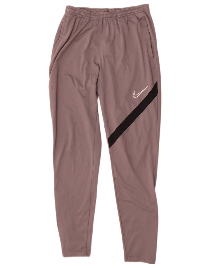 Nike muške Dri Fit hlače za trenirku srednje sive boje od poliestera