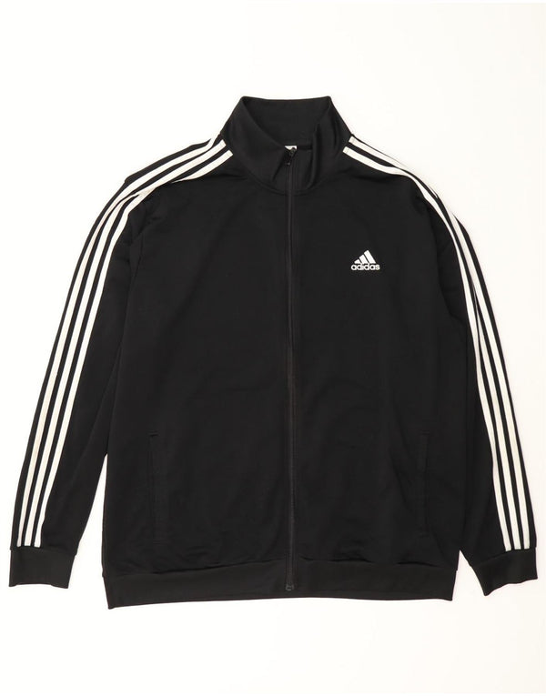Adidas muška trenirka gornja jakna XL crni poliester