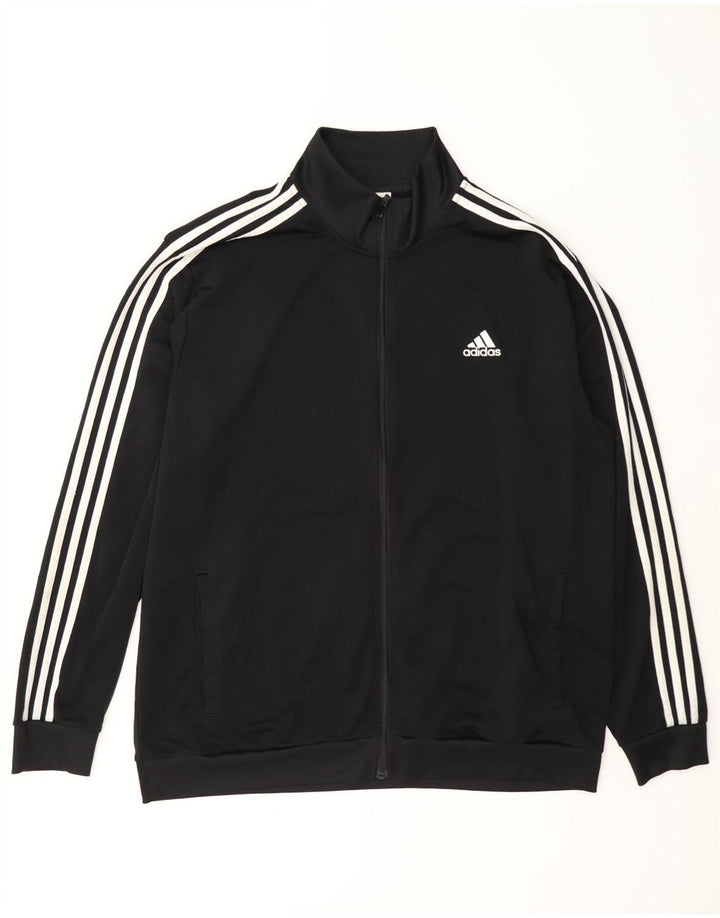 Adidas muška trenirka gornja jakna XL crni poliester