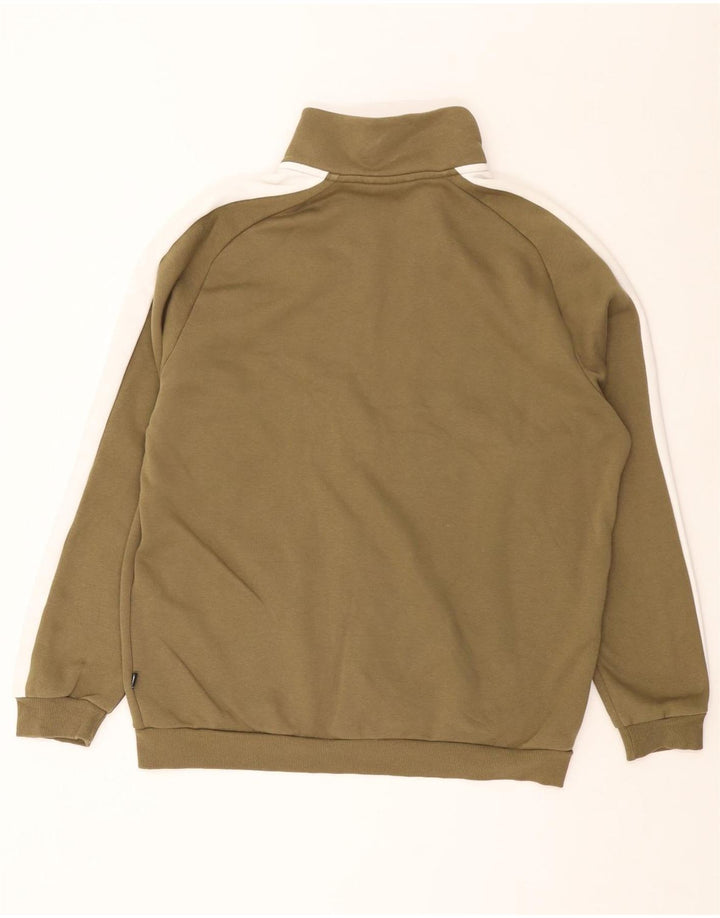 PUMA muška gornja jakna trenirke, veliki kaki pamuk