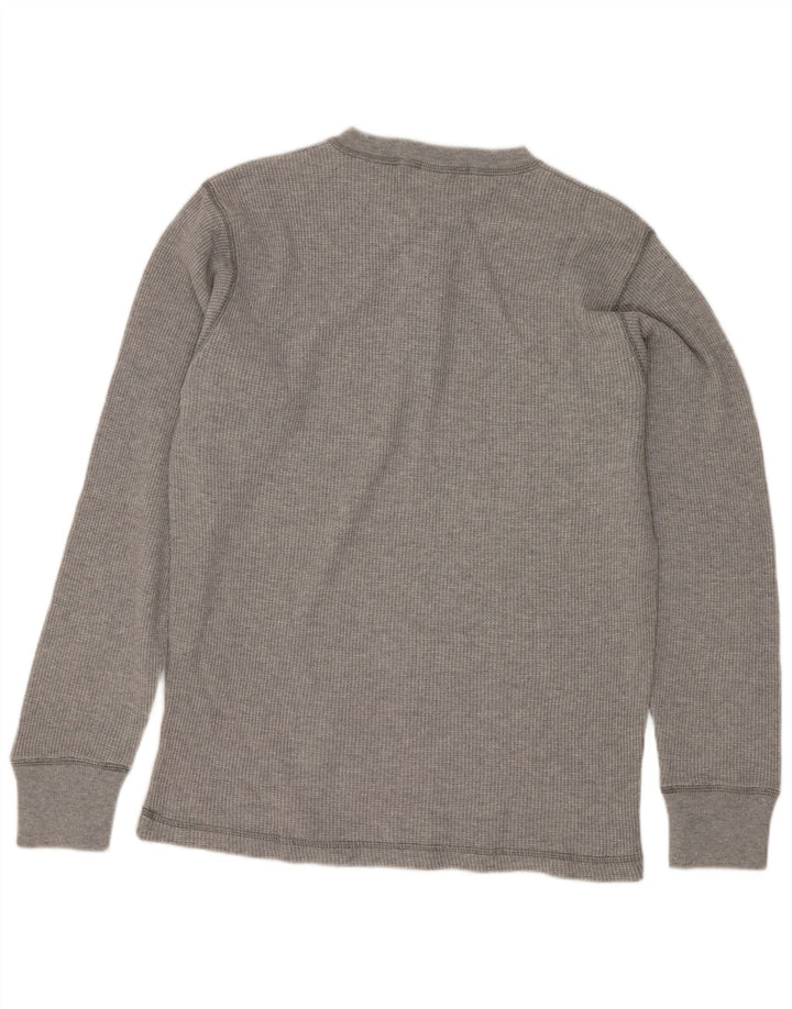 Levi's muška majica dugih rukava, srednje sivi pamuk