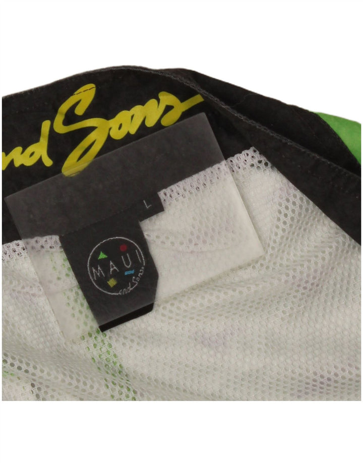 MAUI AND SONS Muške kratke hlače za plivanje srednje zelene boje