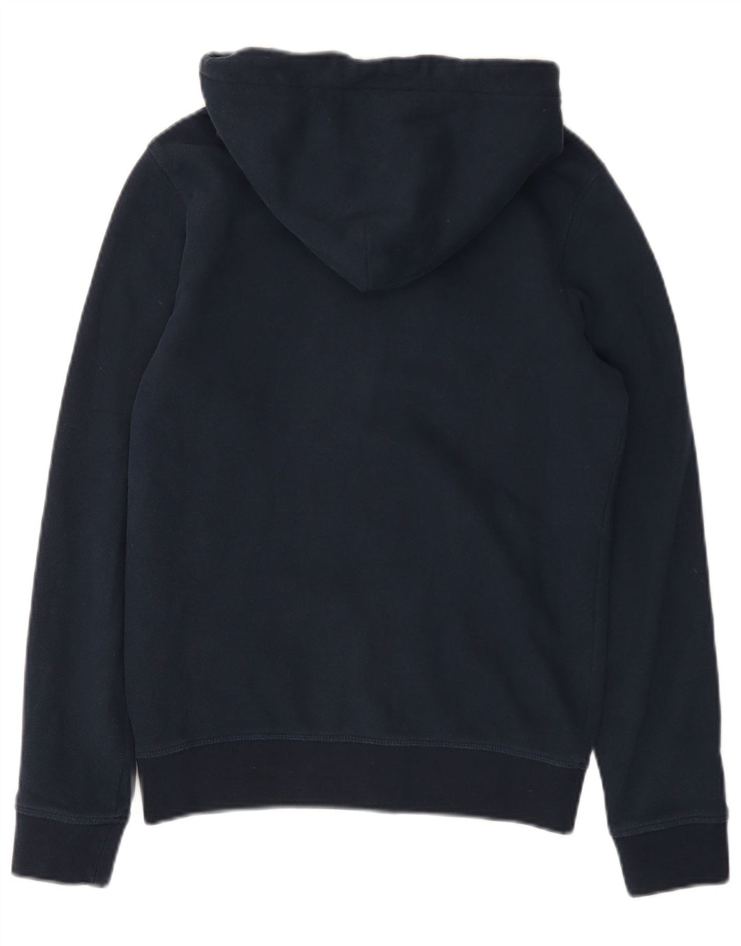 GANT muška majica s kapuljačom s patentnim zatvaračem mala tamnoplava pamučna