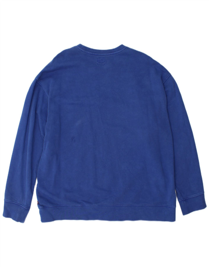 Levi's muška opuštena majica s motivima XL, plavi pamuk