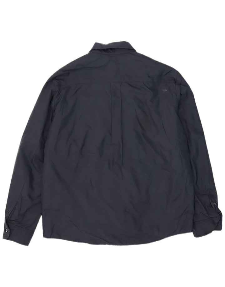 Zara muška vjetrovka jakna UK 42 XL tamnoplavi poliester