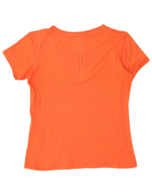 Nike Ženska majica kratkih rukava Dri Fit Graphic Top UK 14 Large Orange