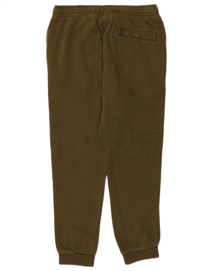 NIKE Mens Tracksuit Trousers Joggers Medium  Khaki Cotton