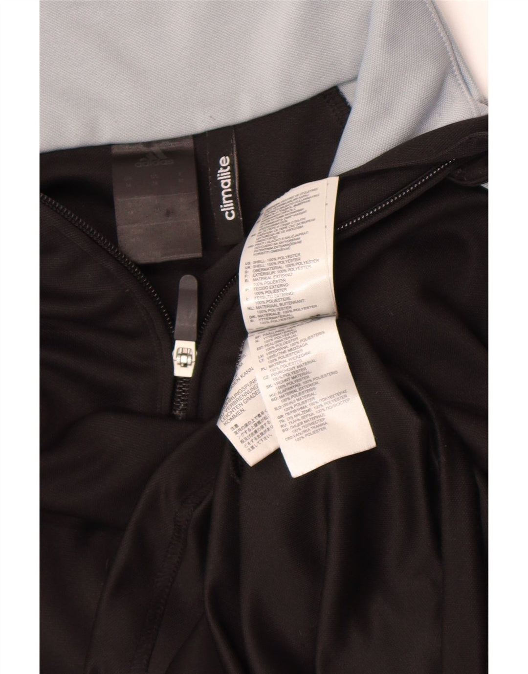 Gornji dio trenirke Adidas Climalite Pulover Medium Black Colourblock