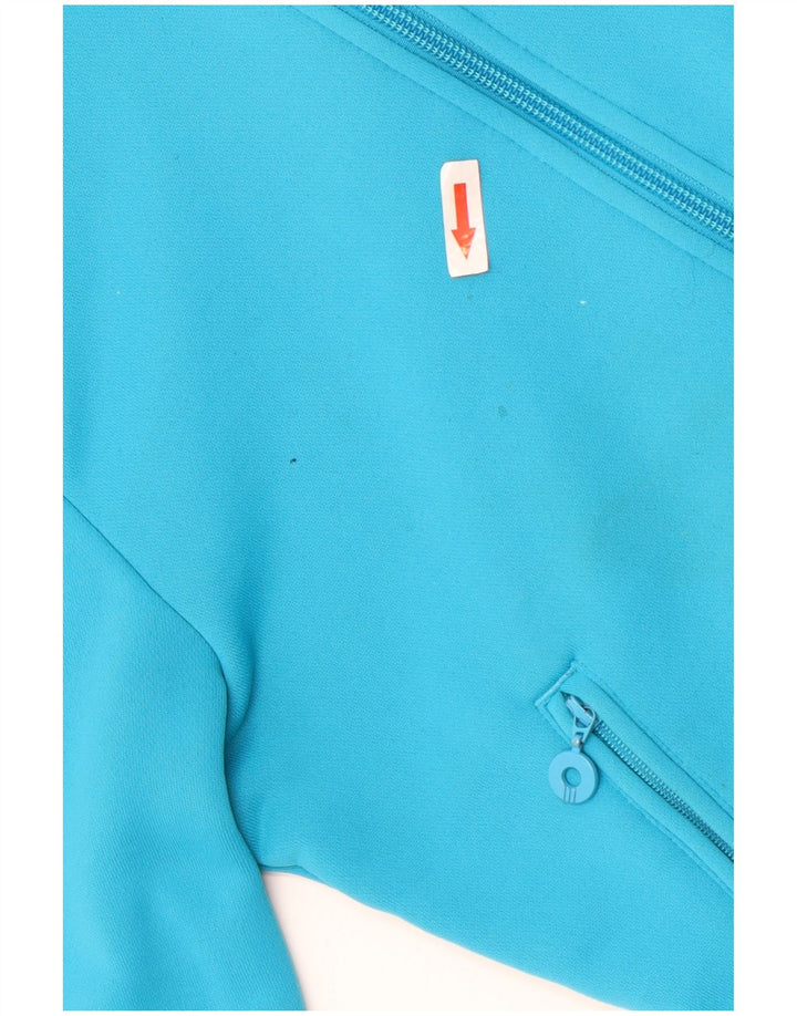 Adidas ženska gornja jakna trenirke UK 8 Small Blue Polyester