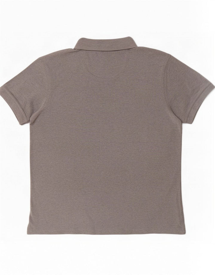 Barbour muška polo majica Large Grey Cotton