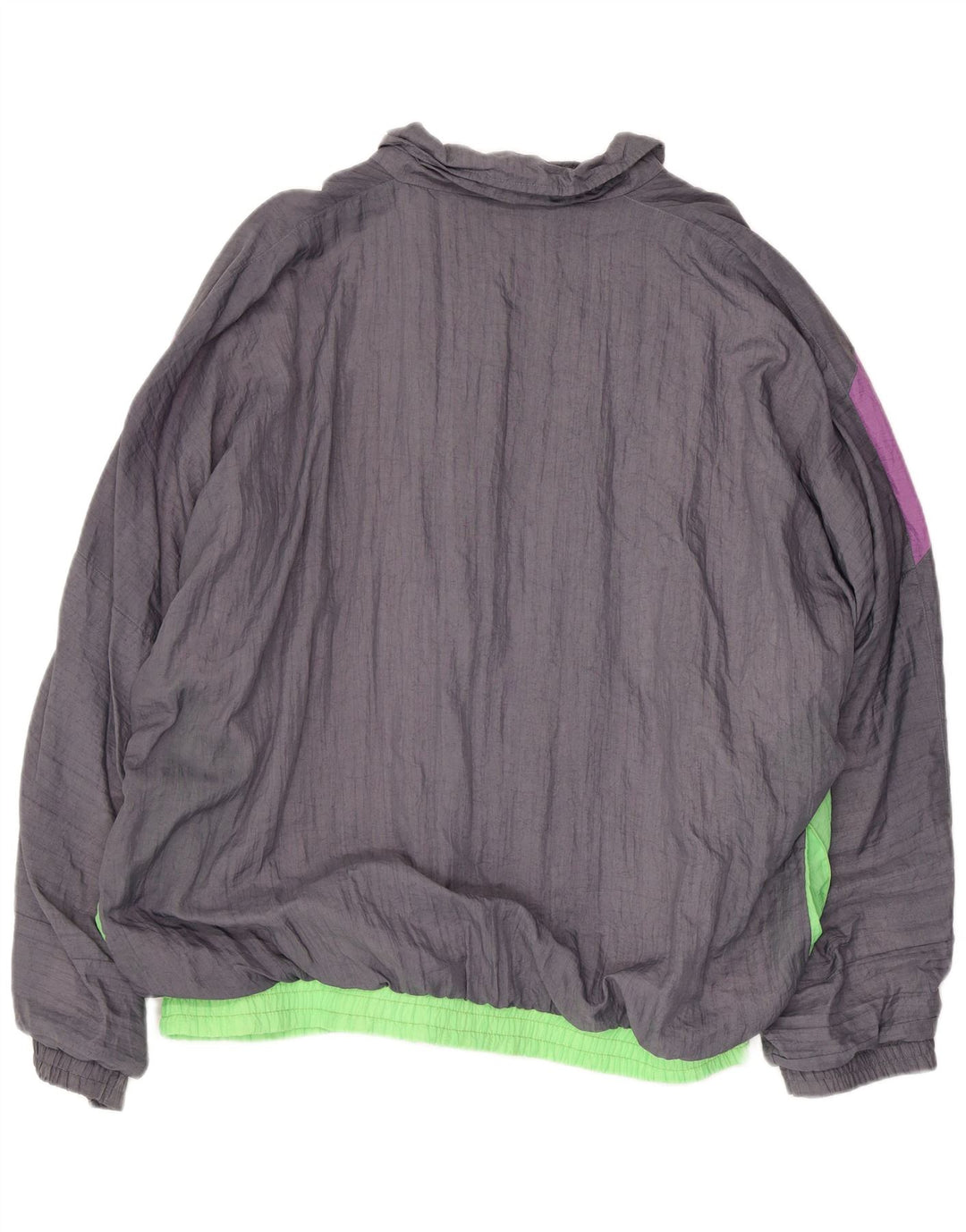 CLIPPER Muška trenirka Gornja jakna UK 46 2XL Sivi Colourblock Pamuk