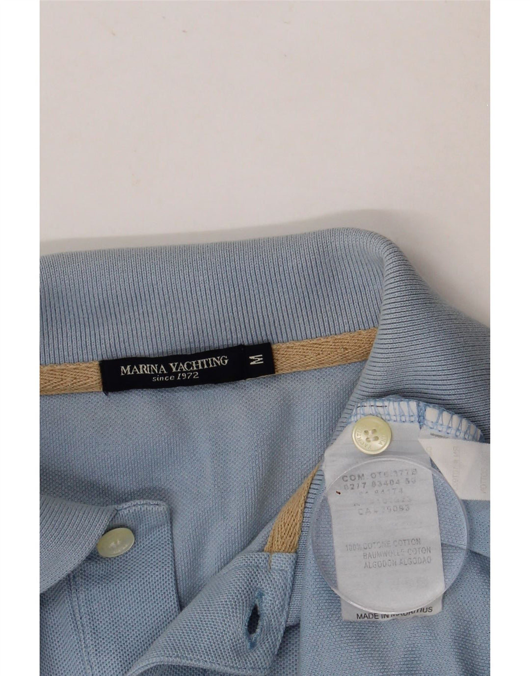 MARINA YACHTING Muška polo majica Srednje plavi pamuk