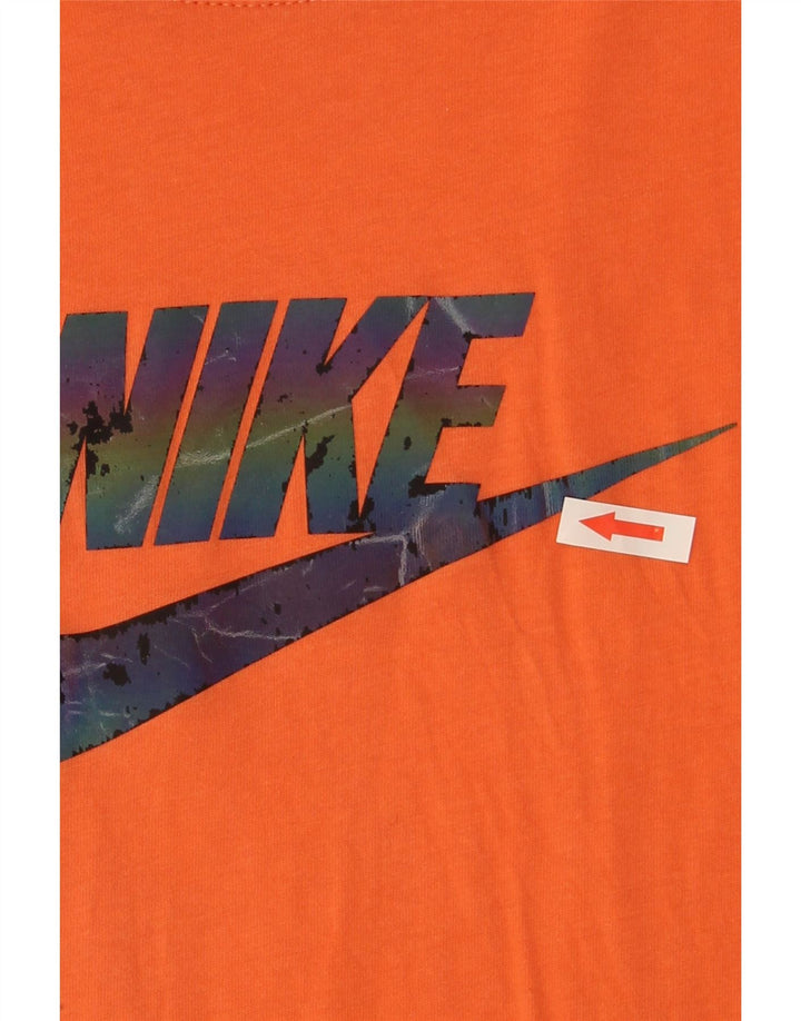 Nike Muška majica kratkih rukava srednje veličine, narančasta, pamuk