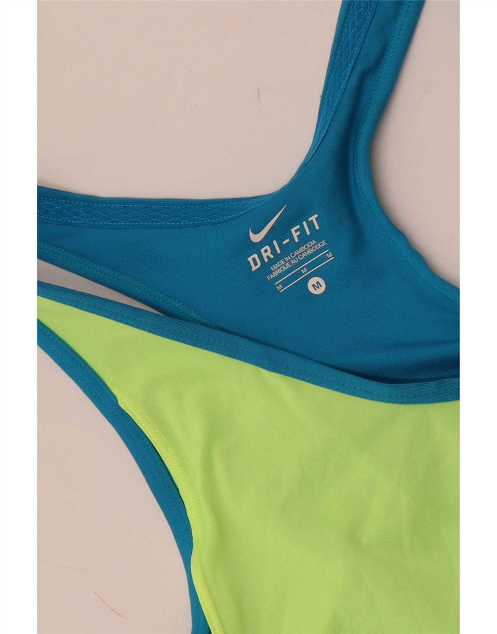Nike Ženski Dri Fit Vest Top UK 12 Medium Blue