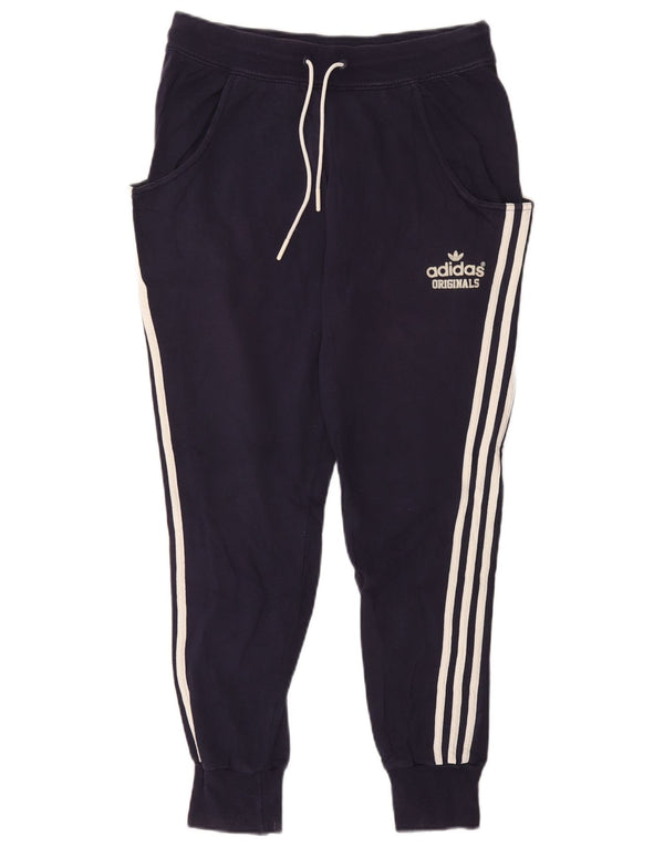 Adidas Ženska trenirka Hlače Joggers UK 10 Male tamnoplave pamučne hlače