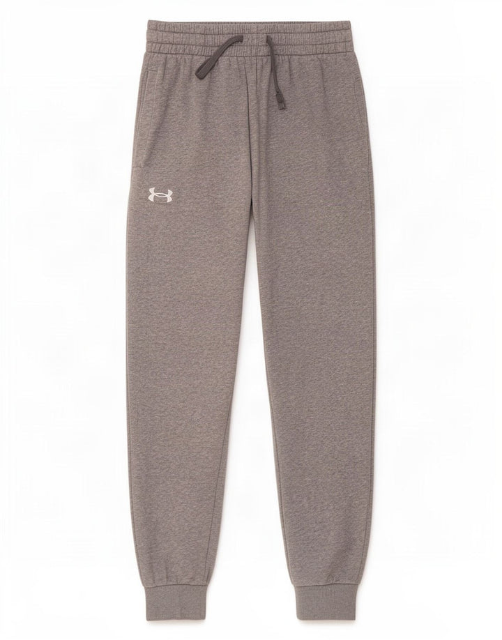Under Armour muške trenirke Hlače Joggers Srednje sivi pamuk