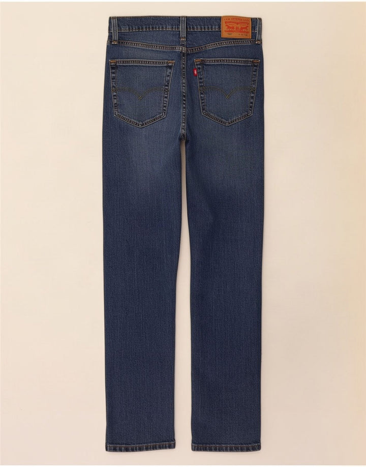 Levi's muške 502 sužene traperice W31 L32 plavi pamuk