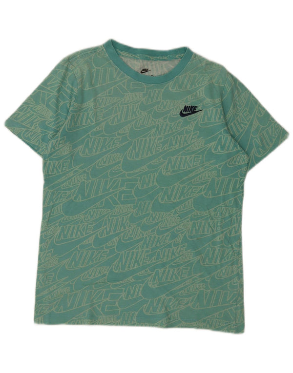 Nike Boys Graphic T-Shirt Top 12-13 Years Large Tirkizni Pamuk