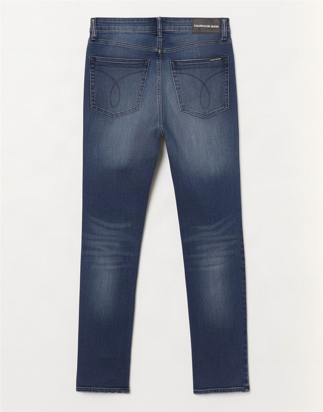 Calvin Klein Ženske uske traperice W30 L32 Plavi pamuk