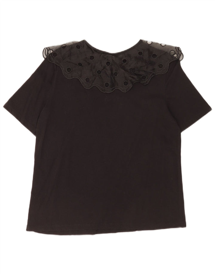 Zara ženska bluza Top UK 10 Small Black