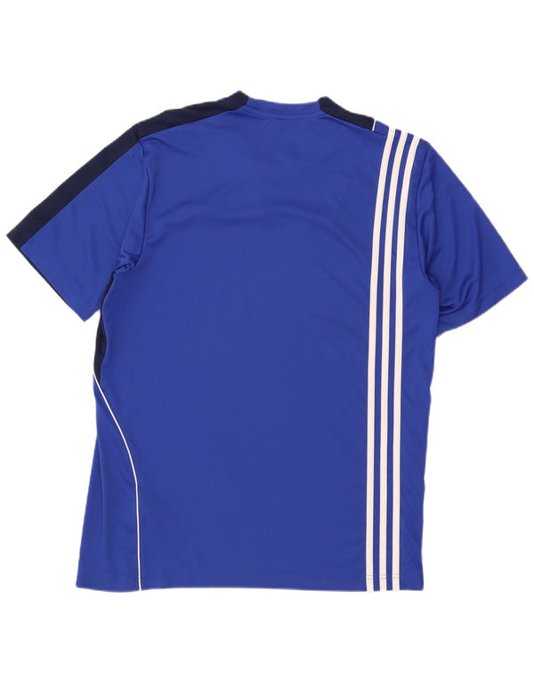 Adidas muška majica kratkih rukava Climalite Graphic UK 42/44 Large Blue Colourblock