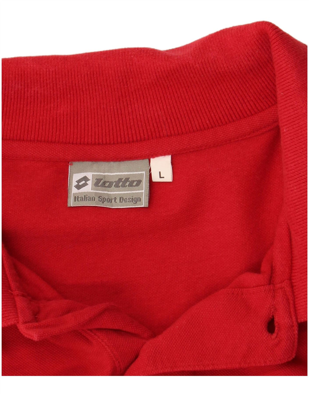 LOTTO muška polo majica dugih rukava velika crvena
