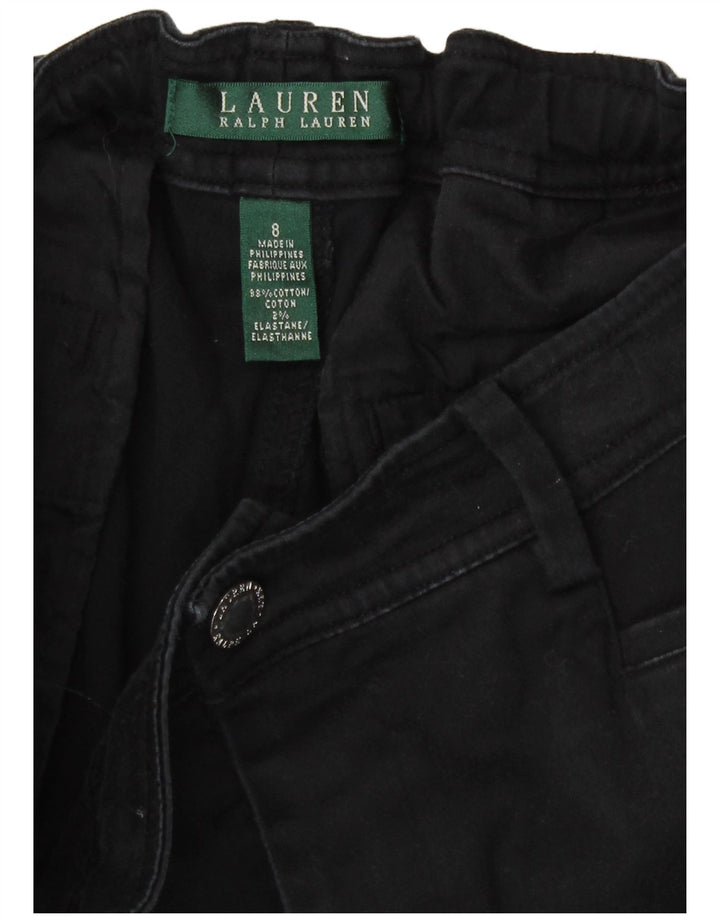 Ralph Lauren Ženske bermude US 8 srednje W30 crni pamuk
