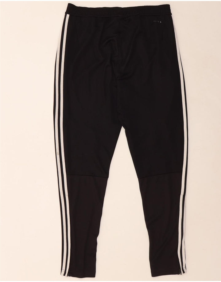 Adidas muške trenirke srednje crne poliesterske hlače