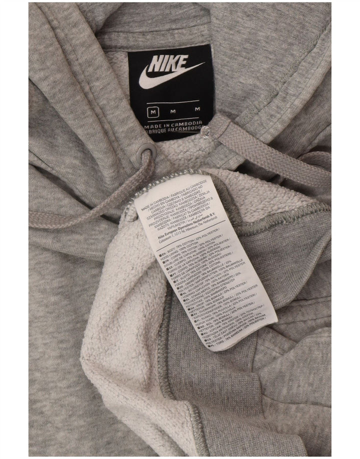 Nike muška majica s kapuljačom srednje sivi pamuk