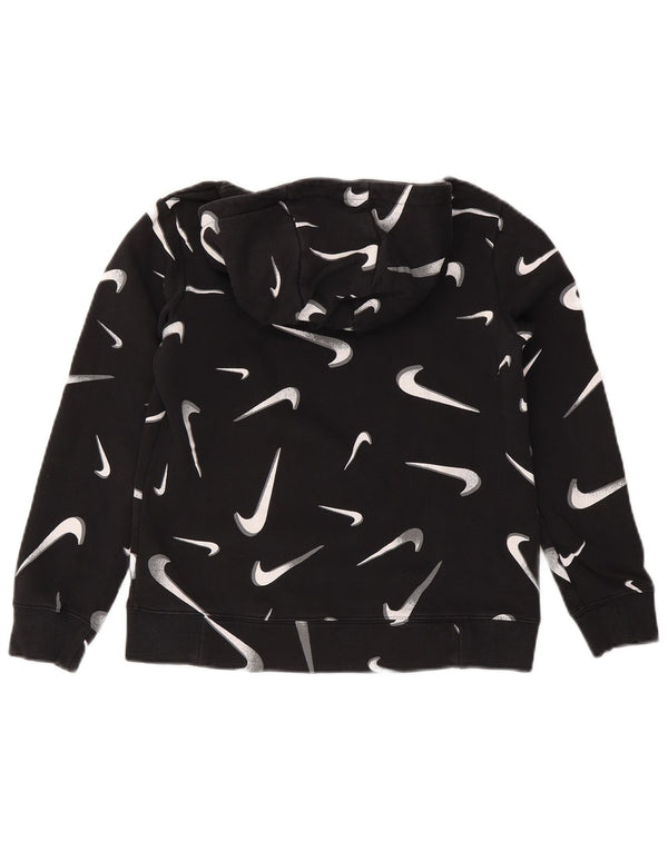 Nike Boys Graphic Standard Fit majica s kapuljačom 12-13 godina velika crna pamučna