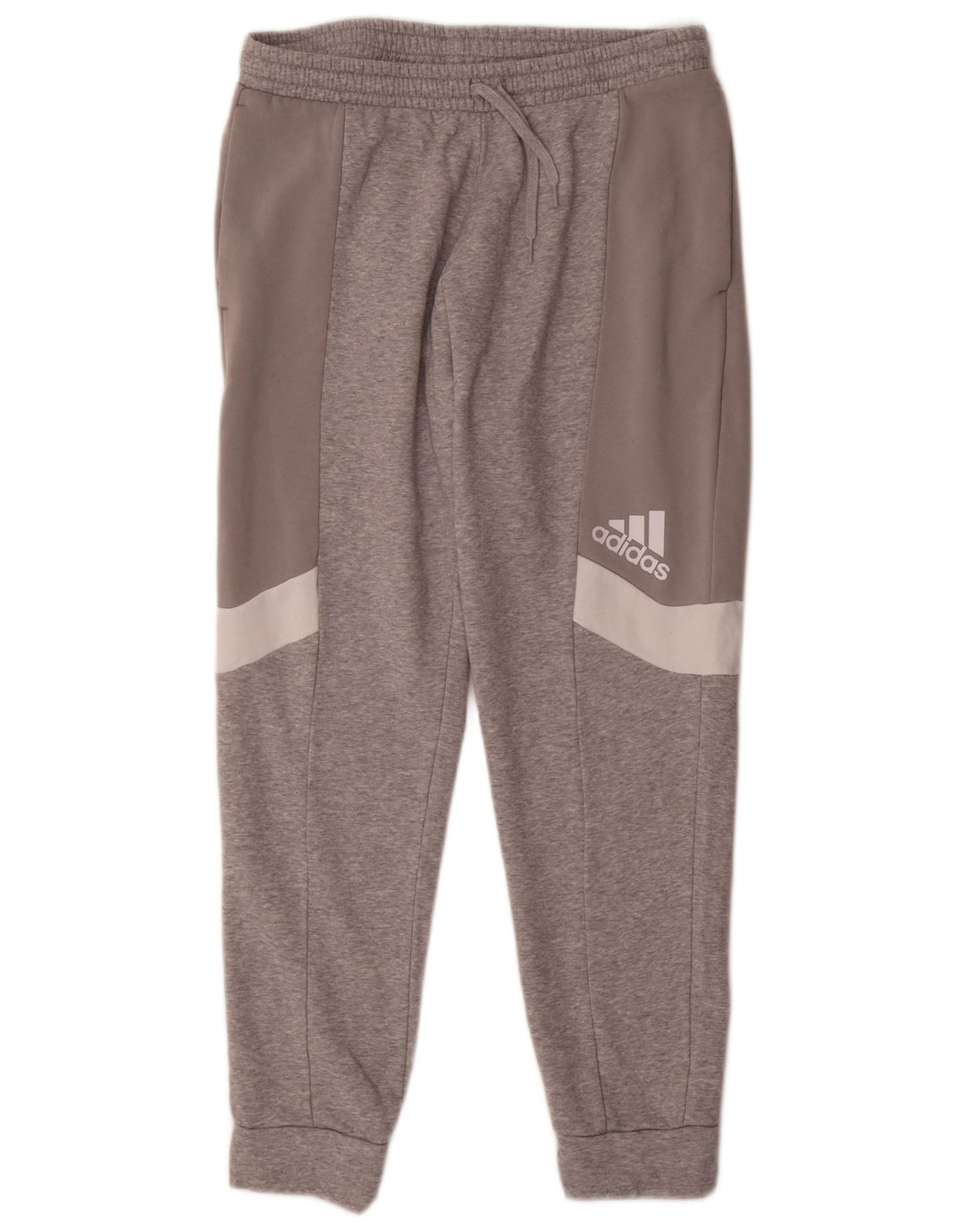 ADIDAS Muška trenirka Hlače Joggers Large Grey Colourblock Pamuk