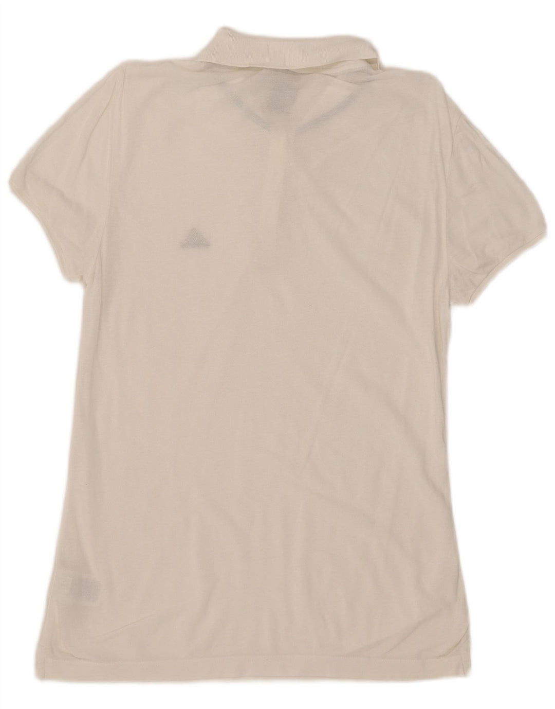 Adidas ženska polo majica UK 12 Srednje bijeli pamuk