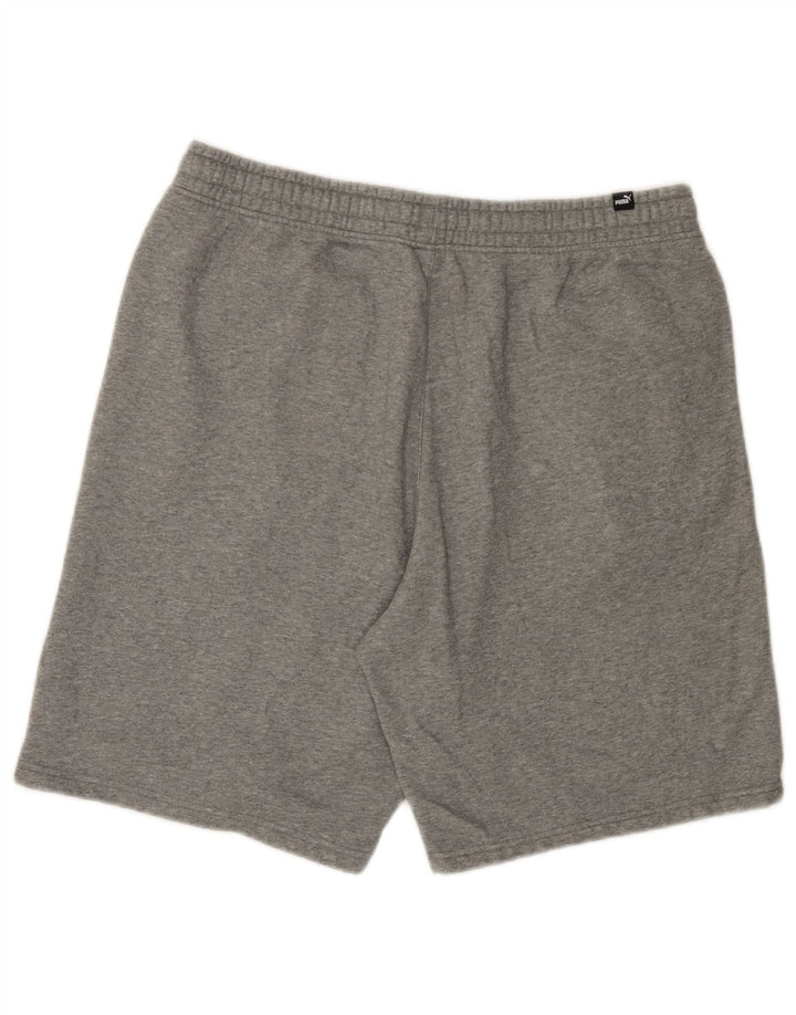 Puma muške sportske kratke hlače veliki sivi pamuk