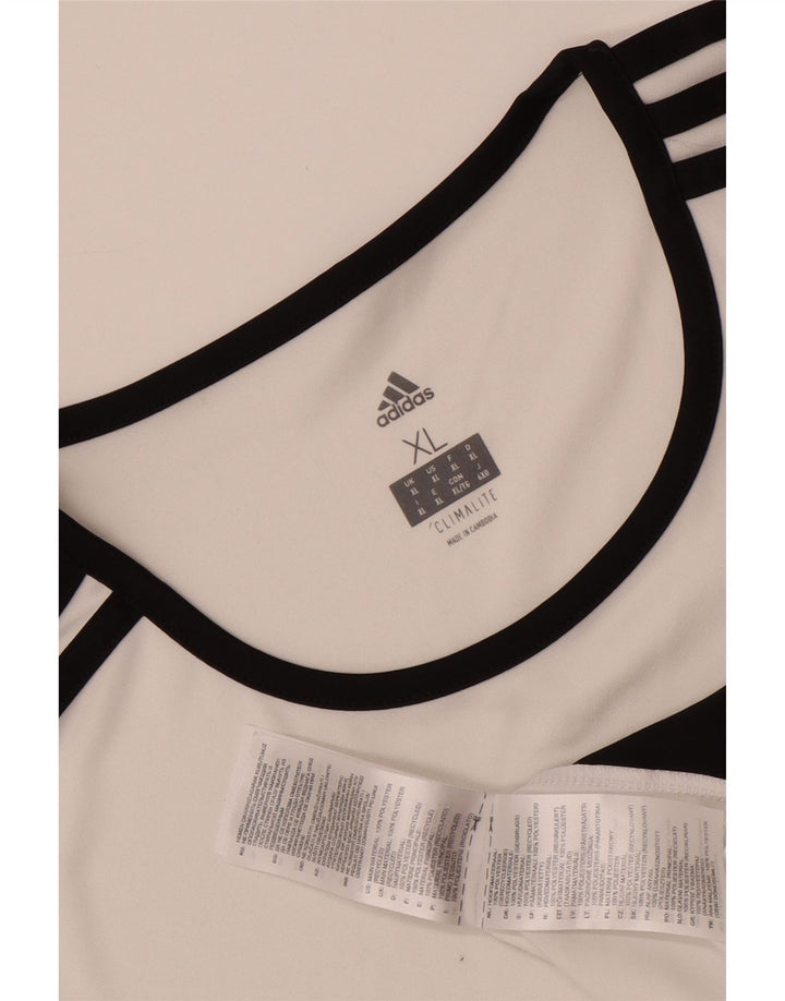 ADIDAS muška majica Climalite Top XL bijeli poliester
